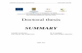 SUMMARY OF DOCTORAL DISSERTATION - digital …digital-library.ulbsibiu.ro/dspace/bitstream/123456789/996/27/2014... · Jidvei wine center, based on technological equipment within