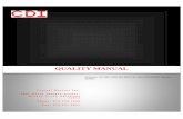 QM-01-0001-QUALITY MANUAL-Rev L - CDI MANUAL... · 9001:2008 and ISO/IEC 80079‐34 standards. Each element reflects our organization’s vision of quality as seen through the requirements