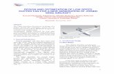 DESIGN AND OPTIMIZATION OF LOW SPEED DUCTED  · PDF fileDESIGN AND OPTIMIZATION OF LOW SPEED DUCTED FAN FOR A NEW GENERATION OF JOINED WING AIRCRAFT ... propeller’s disc