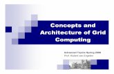Concepts and Architecture of Grid Computingengelen/courses/HPC-adv-2008/Grid.pdf · Concepts and Architecture of Grid Computing Advanced Topics Spring 2008 Prof. Robert van Engelen