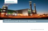 Power Island Industrial Power Plants - Siemens - Energy · PDF filePower Train Gas turbine(s), generator(s), ... In a combined-cycle plant, the gas turbine exhaust heat is utilized