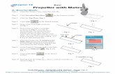 sw propeller boat - Cudacountry · PDF fileSolidWorks PROPELLER BOAT Page 16-3 Step 5. Click Line on the Sketch toolbar. Step 6. Draw a line across the bottom of the extruded body