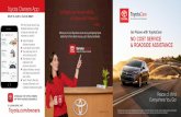 ToyotaCare e-brochure - Toyota ... - Toyota Official Site · PDF fileGo Places with ToyotaCare NO COST SERVICE & ROADSIDE ASSISTANCE Toyota Owners App DOWNLOAD THE TOYOTA OWNERS APP