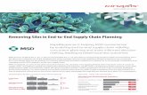 Removing Silos in End-to-End Supply Chain Planning · PDF fileRemoving Silos in End-to-End Supply Chain Planning ... Unique RapidResponse algorithms are being leveraged to perform