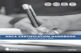 NSCA CERTIFICATION HANDBOOK · PDF fileThis handbook was developed to provide certification candidates and certificants ... the NSCA-CPT became the first certified personal trainer