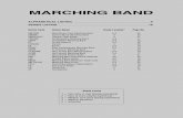 MARCHING BAND - Hal Leonard Online · PDF fileHLMB Hal Leonard Marching Band 3-4 17 ... _____ 03744949 Come Sail Away (Murtha) ES.....$50.00 • _____ 03745191 Copland, Aaron – The