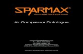 Air Compressor Catalogue - · PDF file• Auto stop: preset 90 psi on/120 psi oﬀ Sparmax_compressor_OEM_20131031. Air Compressors: On the Go • With carrying case Other Purposes