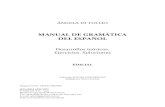 MANUAL DE GRAMÁTICA DEL ESPAÑOL · PDF fileÁngela Di Tullio Manual de gramática del español 2 ISBN: 950-506-286-9