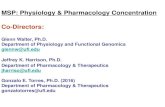MSP: Physiology & Pharmacology Concentration Co-Directorsidp.med.ufl.edu/files/2016/02/PhysPharm-presentation-.pdf · MSP: Physiology & Pharmacology Concentration Co-Directors: ...