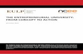 THE ENTREPRENEURIAL UNIVERSITY: FROM CONCEPT TO …ncee.org.uk/wp-content/uploads/2014/06/From-Concept-To-Action.pdf · THE ENTREPRENEURIAL UNIVERSITY: FROM CONCEPT TO ACTION December
