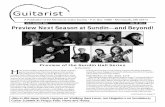 JULY / AUGUST 2011 VOL. 27 NO. 4 Preview Next Season at · PDF filepresided over by Leo Brouwer. As a concert artist, Edel has per-Preview Next Season at . Sundin—and Beyond! A Publication