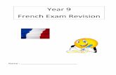 Year 9 French Exam Revision - …Type up your answer in French to these questions 1) What did you do last weekend and why? 2) Who did you do these activities with, when and why?verulam.s3.amazonaws.com/resources/ks3/french/2013... ·