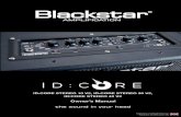 Owner’s Manual Blackstar Amplification Ltd · PDF fileBlackstar Amplification Ltd, ... the guitarist, to custom design ... Super Crunch, OD 1, OD 2. When used together with Blackstar’s