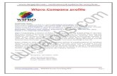 Wipro Company profile -  · PDF file  , continuous job updates for every hour   , WIPRO Exam Cracking KIT Page 1 Wipro Company profile Corporate View: