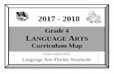 Grade 4 LANGUAGE ARTS Curriculum Mapmyvolusiaschools.org/K12-Curriculum/Curriculum Maps and Guides/E… · 2 Volusia County Schools-July 2017 Grade 4 English ... According to the