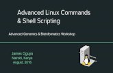 Advanced Linux Commands & Shell Scripting - CGIARhpc.ilri.cgiar.org/.../Advanced-Linux-Commands-Shell-Scripting.pdf · Advanced Linux Commands & Shell Scripting Advanced Genomics