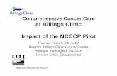 Comprehensive Cancer Care at Billings Clinic Impact of · PDF fileComprehensive Cancer Care at Billings Clinic ... Casper Powell Park Cody Hot Springs ... Williams Williston Divide