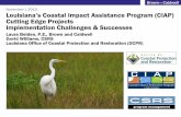 November | 2010 Louisiana’s Coastal Impact Assistance Program (CIAP ... · PDF fileLouisiana’s Coastal Impact Assistance Program (CIAP) Cutting Edge Projects Implementation Challenges