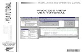 PROCESS VIEW VBA TUTORIAL - Industrial · PDF filePROCESS VIEW VBA TUTORIAL FIELDBUSFIRST IN smar FIELDBUS PVI EWTUTME ... possible to access OPC data from Excel using the Automation