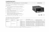 Digital Temperature Controller E5CN - LIMASOFT s.r.o. · PDF fileDigital Temperature Controller E5CN ... DIN 43710-1985 JPt100: JIS C1604-1989, ... Integral time (I) 0 to 3999 s (in