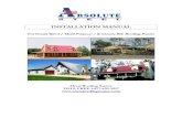 INSTALLATION MANUAL - DIY Metal Roofing Material | · PDF fileINSTALLATION MANUAL ... This style of metal roofing panels requires a certain degree of pitch to ensure proper water drainage