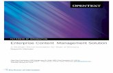 Enterprise Content Management Solution - Montanasvc.mt.gov/gsd/onestop/Upload/OpenTextMontanaRFI_Final_response.… · Enterprise Content Management Solution ... with proven, top-ranked