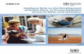 Guidance Note on the Development of Action Plans to · PDF fileNew York and Geneva, 2016 Guidance Note on the Development of Action Plans to Ensure Equitable Access to Water and Sanitation
