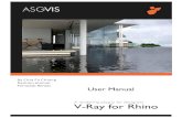 Installation Manual V-Ray for Rhino - · PDF fileSetting Up the V-Ray Distributed Rendering Spawner ... V-Ray for Rhino is a rendering engine equipped with Global Illumination (GI),