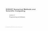 ECE257 Numerical Methods and Scientific Computingchandy/courses/257f04/257ln02.pdf · ECE 257 Numerical Methods and Scientific Computing Fall 2004 Lecture 1 John A. Chandy Dept. of