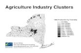 New Leaf Agriculture Industry · PDF fileClusters and Cluster Development Clusters are geographic concentrations of interconnected companies, specialized suppliers, service providers,