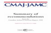 Summary of recommendations -  · PDF fileSummary of recommendations from the Canadian Asthma Consensus Report, 1999. Publication of this supplement was made possible in part