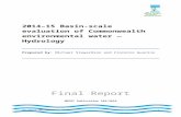 2014–15 Basin-scale evaluation of Commonwealth ... Web view2014-15 Basin-scale evaluation of Commonwealth environmental water: Hydrology (2016) is licensed by the Commonwealth of