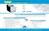 Plasma Asher Descum - Allwin21 · PDF filePlasma Asher Descum ALLLWIN21 CORP. Introduction E-mail: sales@  Website:   AW-105R The AW-105R
