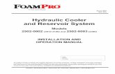 Hydraulic Cooler and Reservoir System - Fire · PDF fileHydraulic Cooler and Reservoir System Form 947 Rev. 6/15 ... ground connections before electric arc welding at any point on