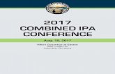2017 COMBINED IPA CONFERENCE - Ohio Auditor of State Packet 1.pdf · 2017 COMBINED IPA CONFERENCE. ... • AICPA Code of Professional Conduct added ... Ch. 2 • Staff assigned ...