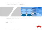 HUAWEI E5573Cs-322 Mobile WiFi Product Description ... · PDF fileHUAWEI E5573Cs-322 Mobile WiFi V200R001 Issue 01 ... 1 Overview The supported network modes, ... Built-in LTE/UMTS/GSM