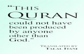 This Quran - Quran in English .From the Quran: “When you read the Quran, seek refuge with God from Satan the outcast. He has no authority over those who be-lieve and trust in their