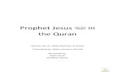 Prophet Jesus in the Quran - Islamwaybooks.islamway.net/1/701/en_prophet_jesus_in_quran.pdf · 1 . Prophet Jesus in the Quran . Written by: Dr. Abdul-Rahman al-Sheha . Translated