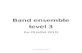 Band ensemble level 3 - Clac Sin El Filclacsinelfil.com/wp-content/uploads/2013/07/Band-ensemble-level-3.pdf · Band ensemble level 3 page 2 ... No Neal Hefti Calvin Custer Alfred