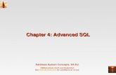 Chapter 4: Advanced SQL - CSE, IIT Bombaysudarsha/db-book/slide-dir/ch4.pdf · Chapter 4: Advanced SQL ... EXEC SQL statement is used to identify embedded SQL request to the ...