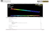 Module 1.6: Distributed Loading of a 2D Cantilever Beamcassenti/AnsysTutorial/Modules_APDL/Module 1… · UCONN ANSYS –Module 1.6 Page 1 Module 1.6: Distributed Loading of a 2D
