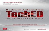 Session Selection Guide - Rockwell Automation · PDF fileRegister now to secure your seat at the event:   #ROKTechED Session Selection Guide
