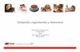 Oxidación, Ingredientes y Alimentos - Quimicas que resultan en Degradacion de la Calidad Hidrolisis Oxidacion ... • A mayor instauración, mayor numero de dobles enlaces · 2014-7-29