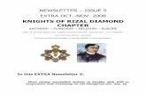 KNIGHTS OF RIZAL DIAMOND  · PDF fileKNIGHTS OF RIZAL DIAMOND CHAPTER ... together with the assignment of the newly Area Commander for Belgium, Sir Rudy