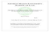 GEORGE MASON UNIVERSITY SCHOOL OF LAW · PDF filegeorge mason university school of law the reluctant recusants: two parables of supreme judicial disqualification ross e. davies 06-51