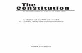 The Constitution - Justice Home ?? · the other provisions of the Constitution. Freedom of expression 16. (1) Everyone has the right to freedom of expression, which includes ...