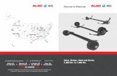Owner’s Manual - Home - Carry On Trailer · PDF fileOwner’s Manual Axles, Brakes, Hubs and Drums ... tandem axle trailers, both axles should be carrying about the same load. If