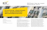 Current German tax legislative developments - EYFile/Germa… · Current German tax legislative developments ... 05 German court decisions ... domestic permanent establishments of