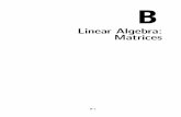 Linear Algebra: Matrices · PDF file§B.1MATRICES §B.1. Matrices This Appendix introduces the concept of a matrix. Consider a set of scalar quantities arranged in a rectangular array