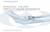 RADIAL HEAD PROSTHESIS SYSTEM - …synthes.vo.llnwd.net/o16/LLNWMB8/INT Mobile/Synthes International... · Radial Head Prosthesis Surgical Technique DePuy Synthes 1 INTRODUCTION Radial